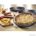 USA Pan Bakeware Aluminized Steel 14-Inch Thin Crust Hard Anodized Pizza Pan Made in the USA - B0047N13KW